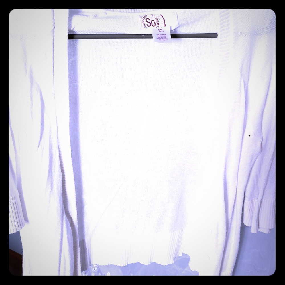 Crop cardi